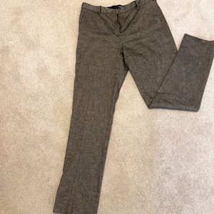 Theory Treece Linen trouser Pants  Sz 6